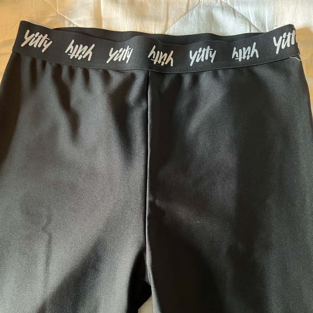 Yitty brand black leggings. Worn twice.